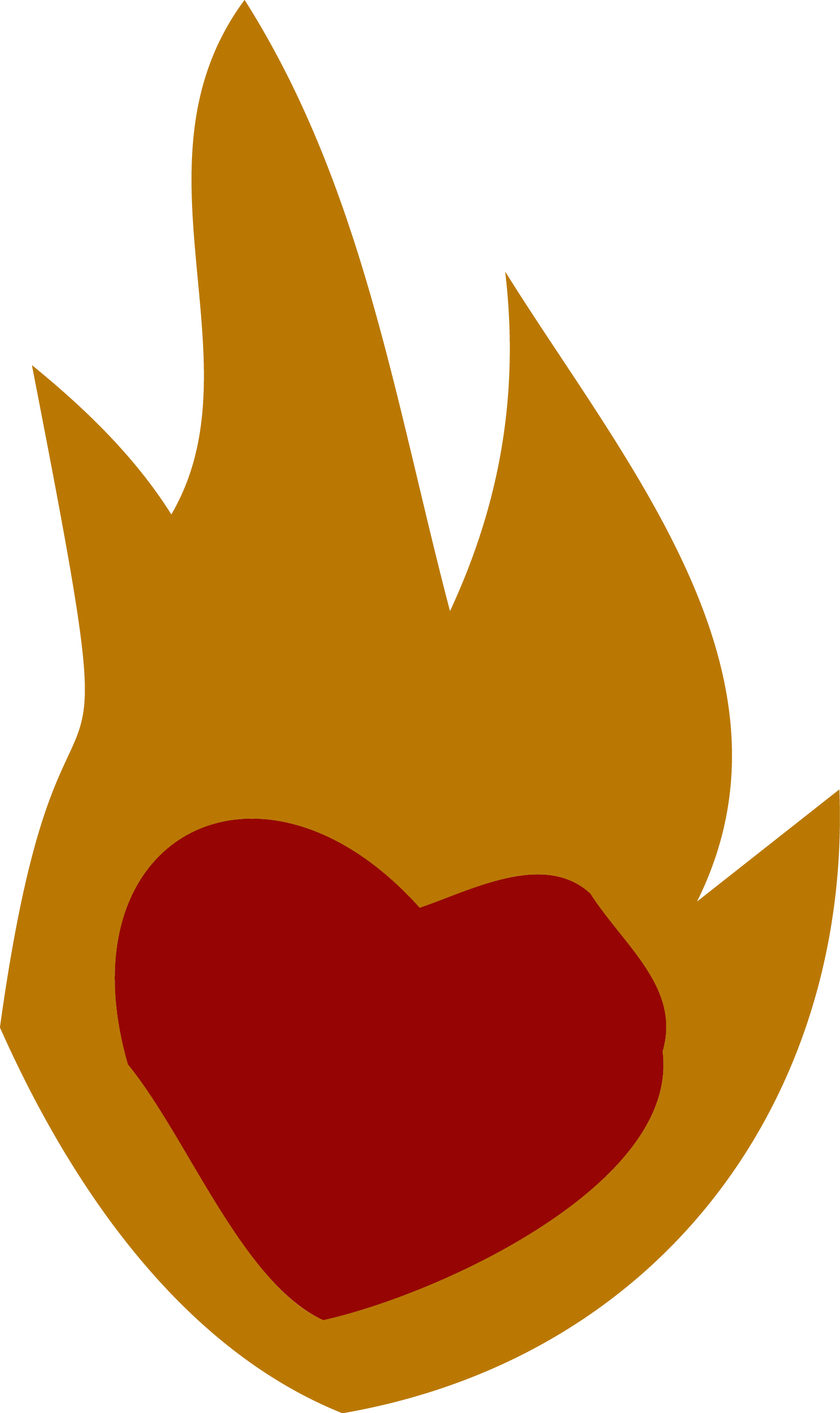 Cœur enflammé